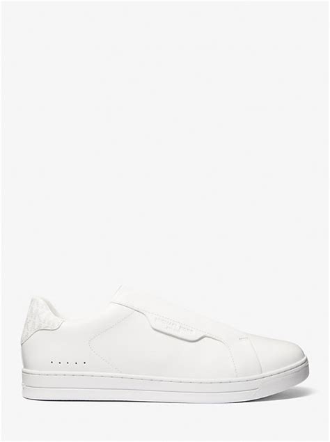 keilabsatz sneaker michael kors|Keating Leather Slip.